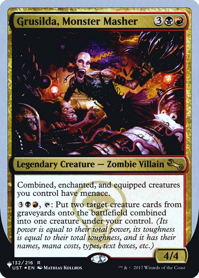 Grusilda, Monster Masher (Unfinity Foil Edition) [The List] | Deep Dive Games St. Marys