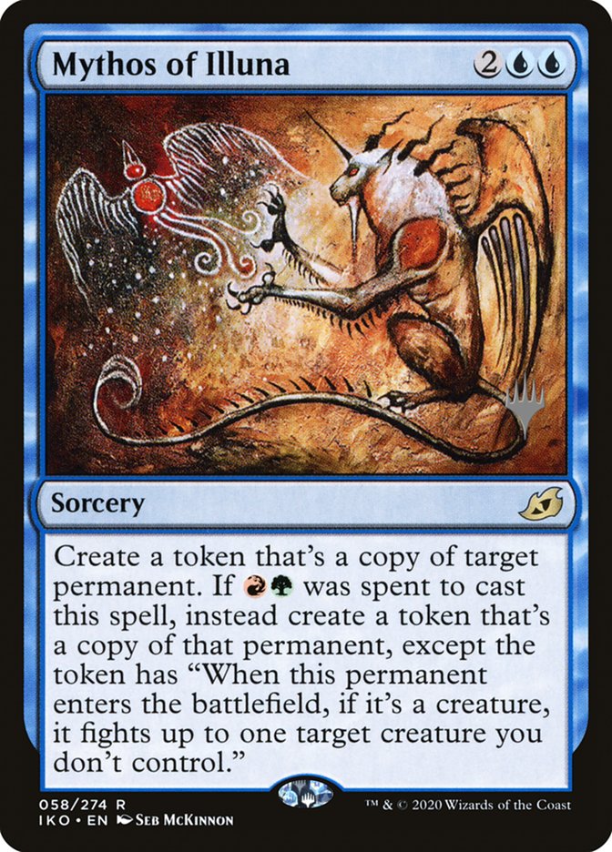 Mythos of Illuna (Promo Pack) [Ikoria: Lair of Behemoths Promos] | Deep Dive Games St. Marys