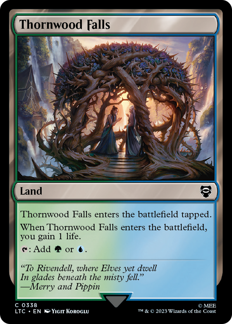 Thornwood Falls [The Lord of the Rings: Tales of Middle-Earth Commander] | Deep Dive Games St. Marys