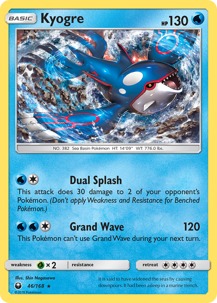 Kyogre (46/168) [Sun & Moon: Celestial Storm] | Deep Dive Games St. Marys