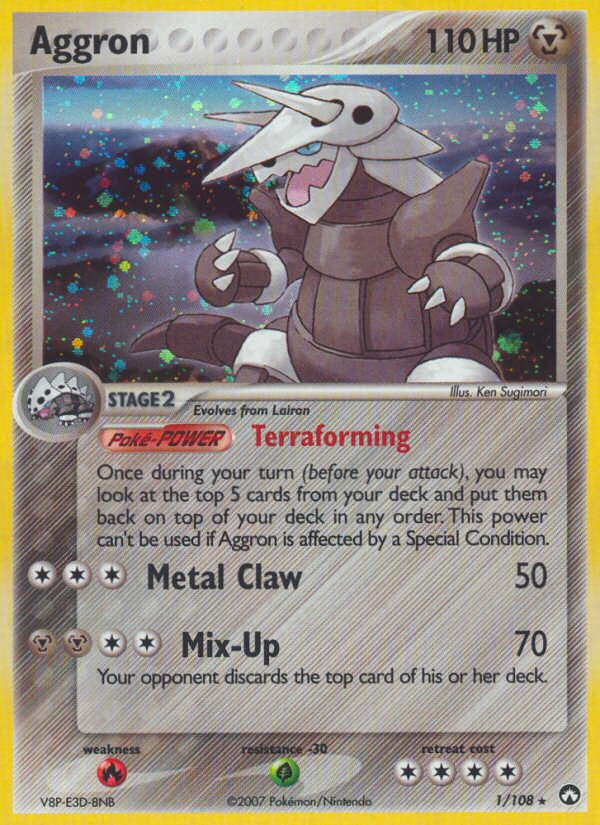 Aggron (1/108) [EX: Power Keepers] | Deep Dive Games St. Marys