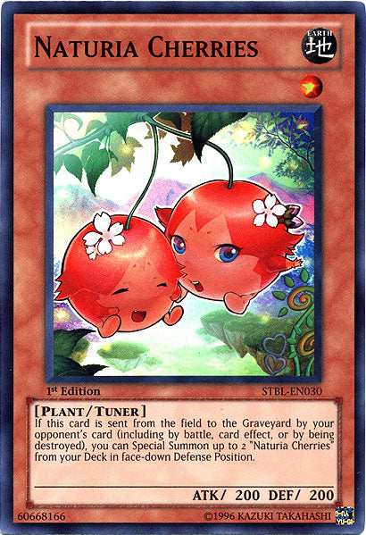 Naturia Cherries [STBL-EN030] Super Rare | Deep Dive Games St. Marys