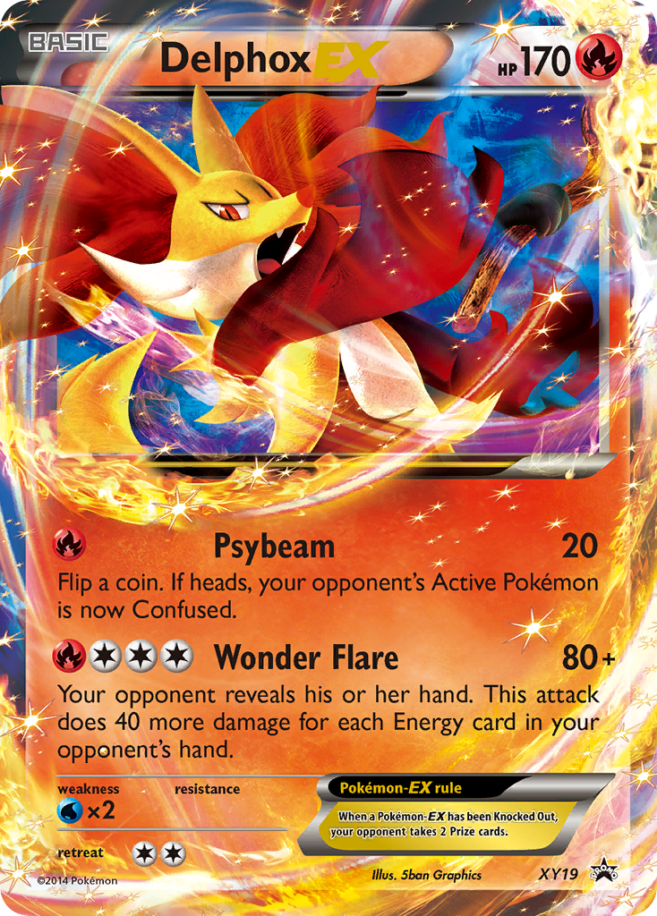 Delphox EX (XY19) [XY: Black Star Promos] | Deep Dive Games St. Marys