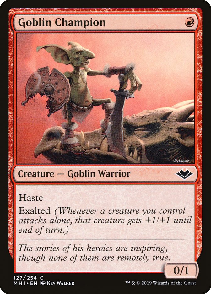 Goblin Champion [Modern Horizons] | Deep Dive Games St. Marys