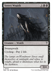 Street Wraith (White Border) [Mystery Booster 2] | Deep Dive Games St. Marys