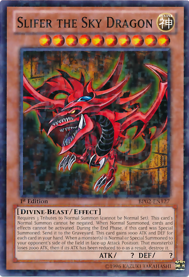 Slifer the Sky Dragon [BP02-EN127] Mosaic Rare | Deep Dive Games St. Marys