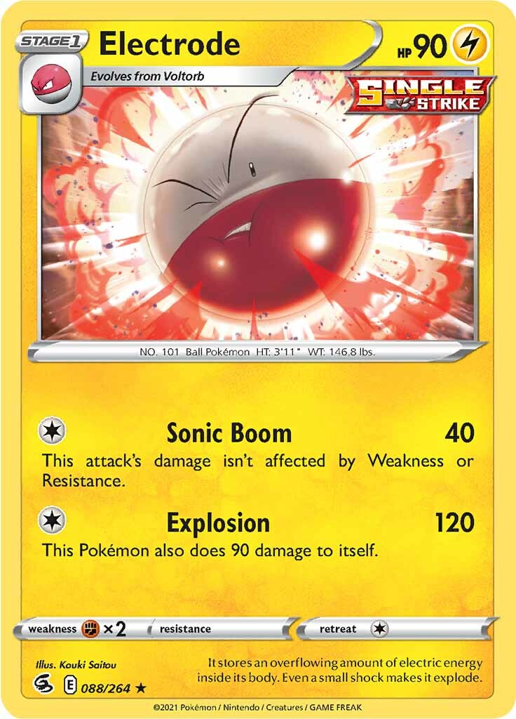 Electrode (088/264) [Sword & Shield: Fusion Strike] | Deep Dive Games St. Marys