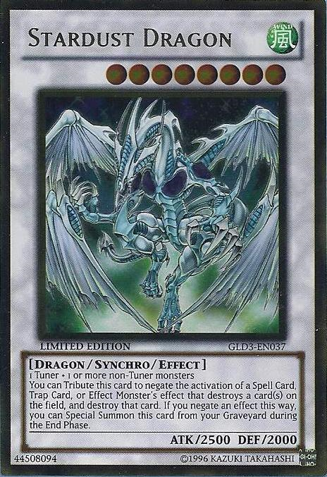 Stardust Dragon [GLD3-EN037] Gold Rare | Deep Dive Games St. Marys