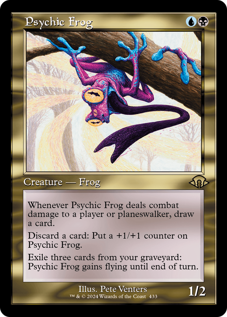 Psychic Frog (Retro) [Modern Horizons 3] | Deep Dive Games St. Marys