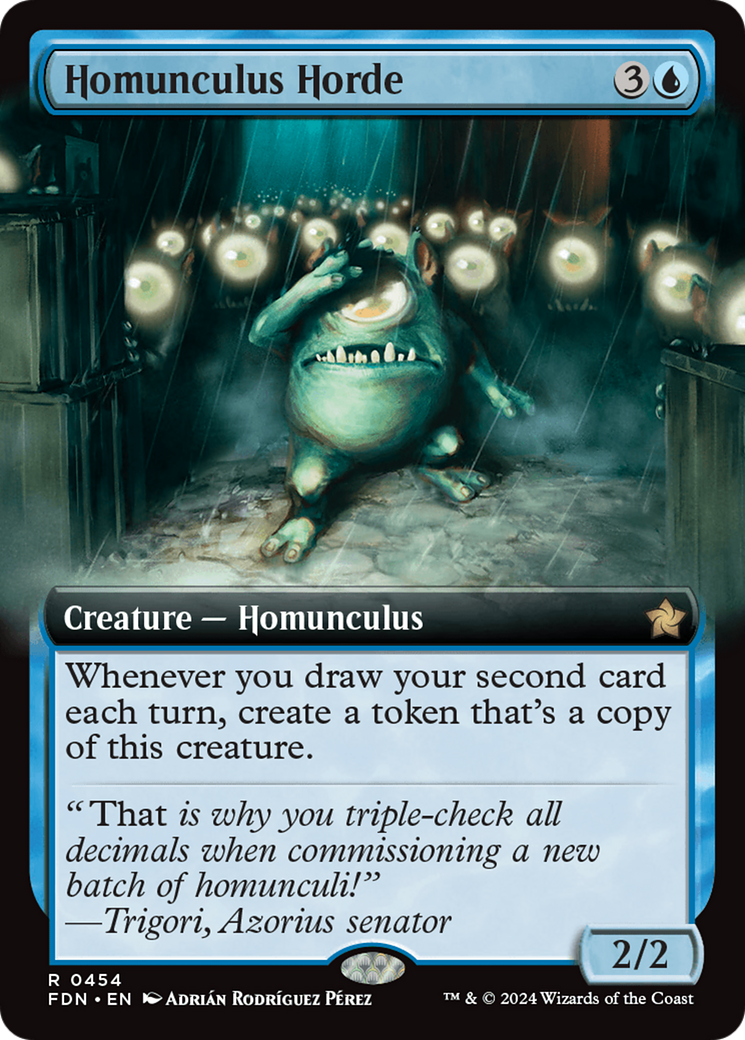 Homunculus Horde (Extended Art) [Foundations] | Deep Dive Games St. Marys