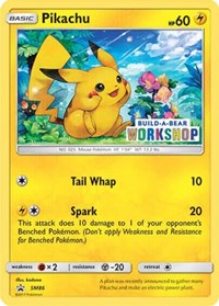 Pikachu (SM86) (Build-A-Bear Workshop Exclusive) [Miscellaneous Cards] | Deep Dive Games St. Marys