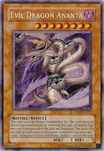 Evil Dragon Ananta [PP02-EN017] Secret Rare | Deep Dive Games St. Marys