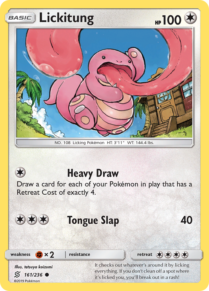 Lickitung (161/236) [Sun & Moon: Unified Minds] | Deep Dive Games St. Marys