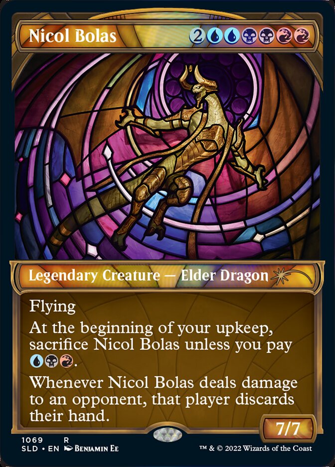Nicol Bolas (Showcase Textured) [Secret Lair Drop Series] | Deep Dive Games St. Marys