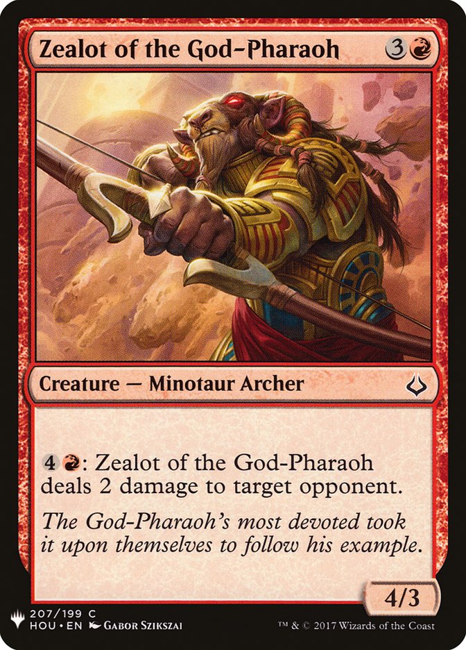 Zealot of the God-Pharaoh [Mystery Booster] | Deep Dive Games St. Marys