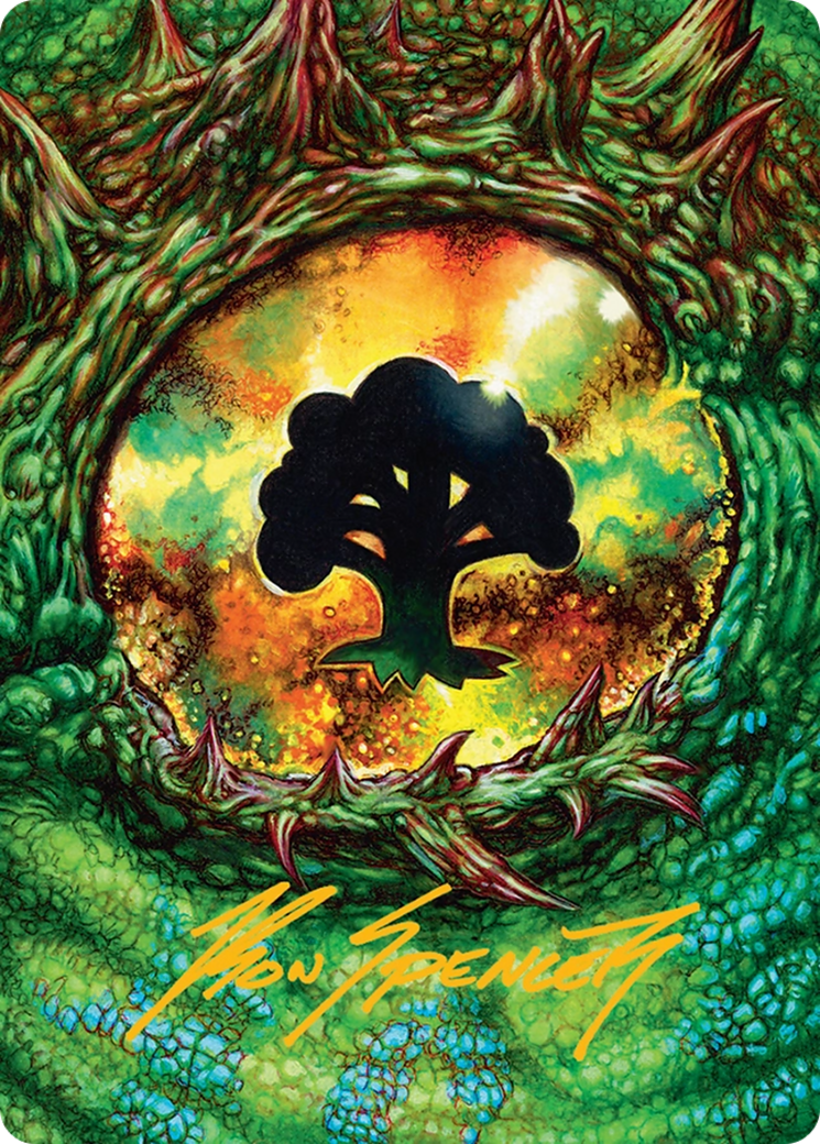 Forest Art Card (32/54) [Tarkir: Dragonstorm Art Series] | Deep Dive Games St. Marys