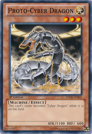 Proto-Cyber Dragon [SDCR-EN005] Common | Deep Dive Games St. Marys