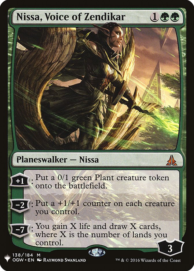 Nissa, Voice of Zendikar [Mystery Booster] | Deep Dive Games St. Marys