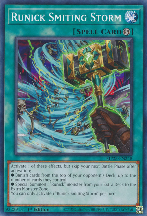 Runick Smiting Storm [MP23-EN248] Common | Deep Dive Games St. Marys