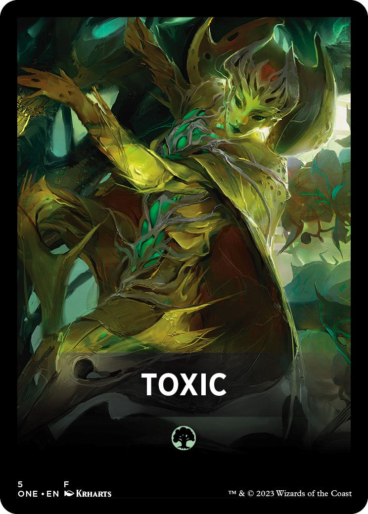 Toxic Theme Card [Phyrexia: All Will Be One Tokens] | Deep Dive Games St. Marys