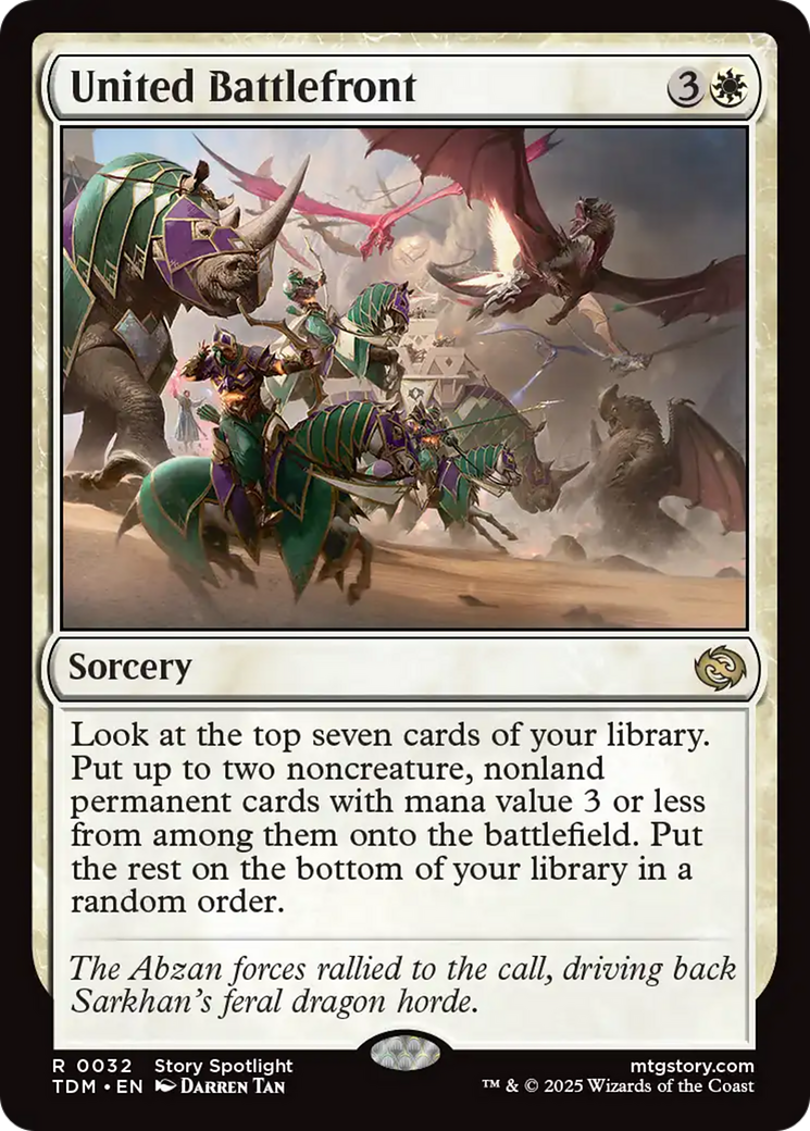 United Battlefront [Tarkir: Dragonstorm] | Deep Dive Games St. Marys