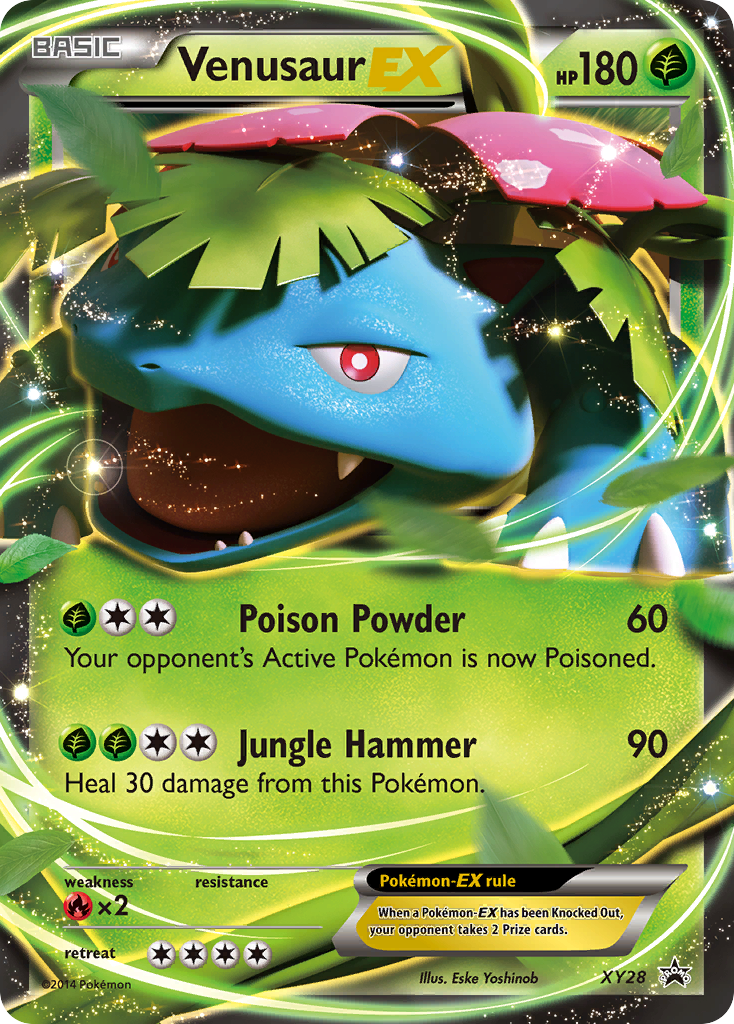 Venusaur EX (XY28) [XY: Black Star Promos] | Deep Dive Games St. Marys