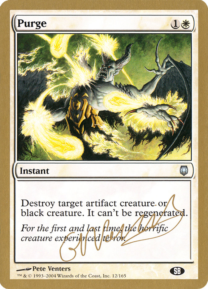 Purge (Gabriel Nassif) (SB) [World Championship Decks 2004] | Deep Dive Games St. Marys