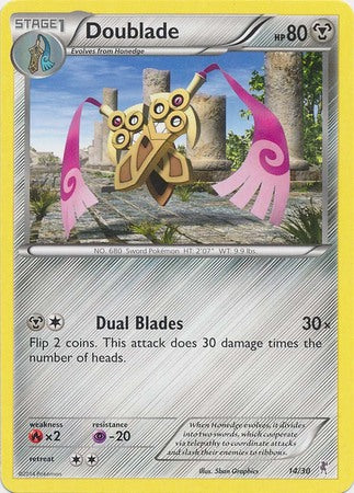 Doublade (14/30) [XY: Trainer Kit 1 - Bisharp] | Deep Dive Games St. Marys