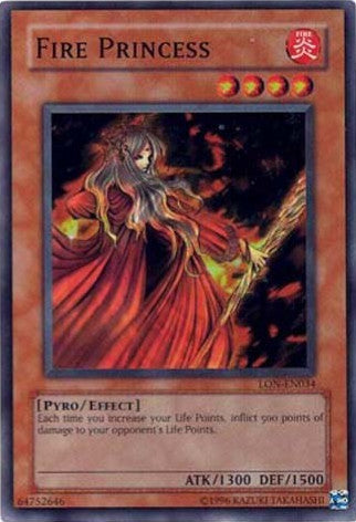 Fire Princess [LON-EN034] Super Rare | Deep Dive Games St. Marys