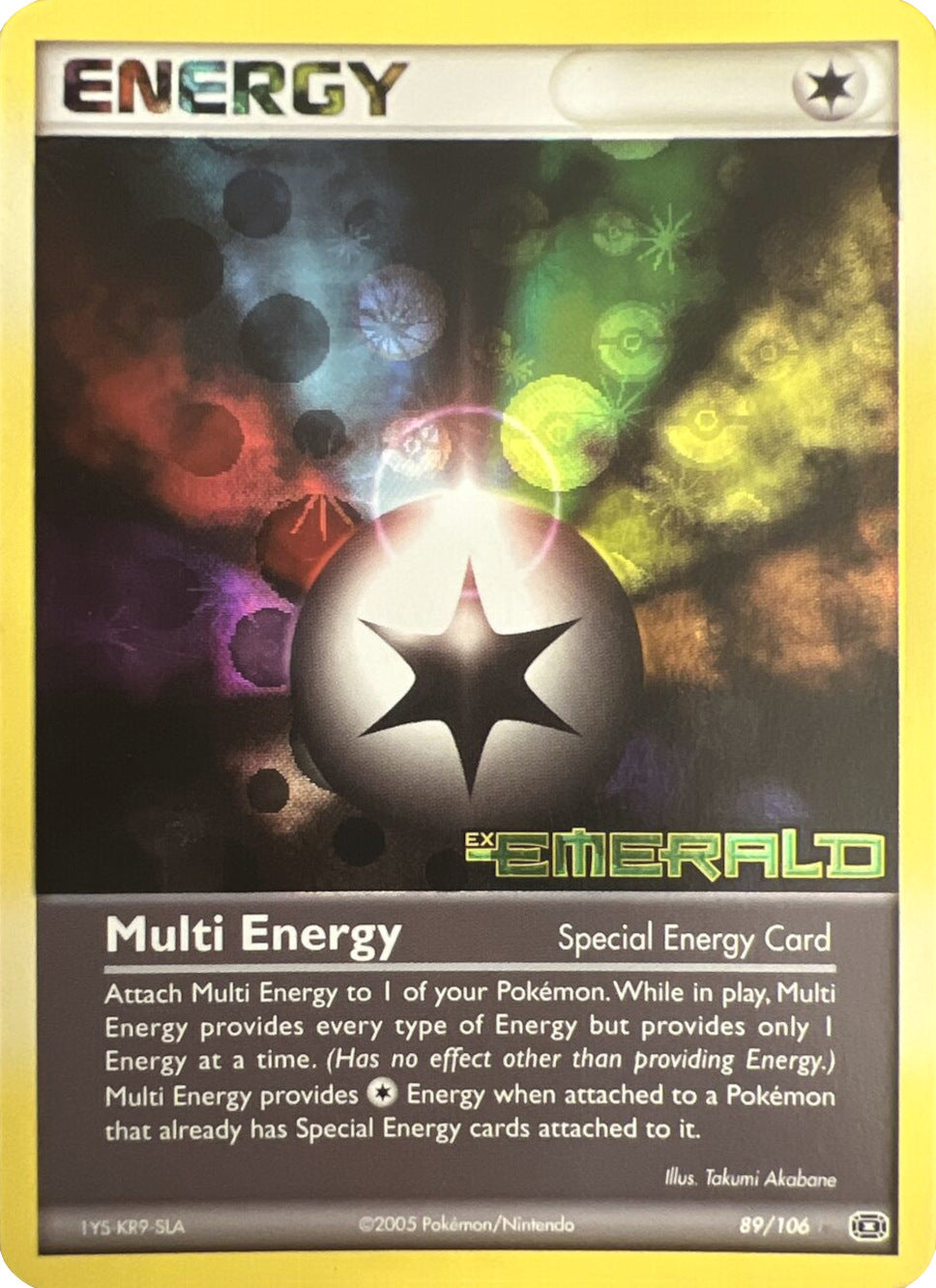 Multi Energy (89/106) (Stamped) [EX: Emerald] | Deep Dive Games St. Marys