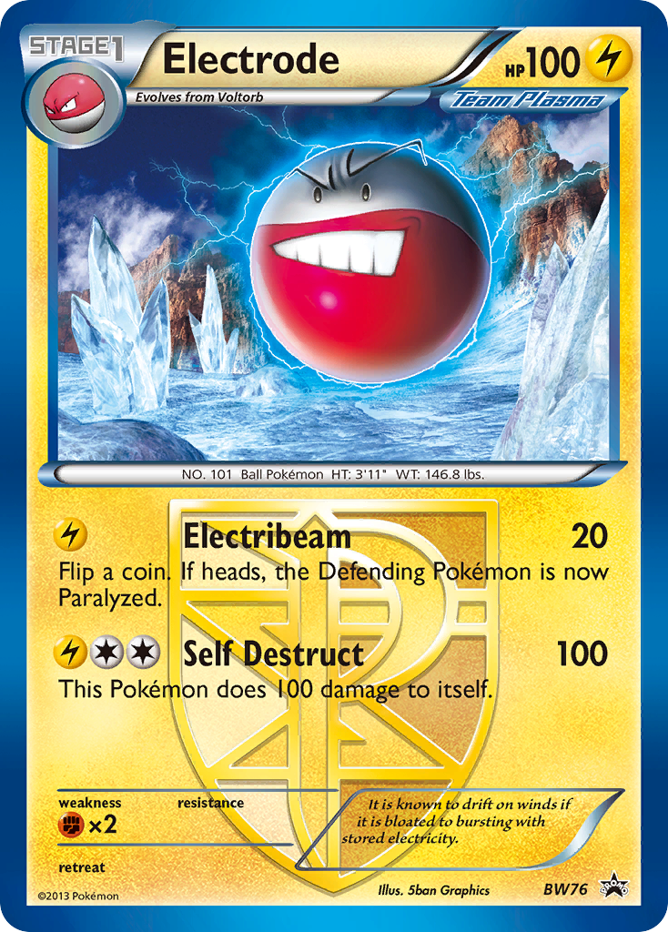 Electrode (BW76) [Black & White: Black Star Promos] | Deep Dive Games St. Marys