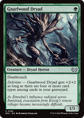 Gnarlwood Dryad [Duskmourn: House of Horror Commander] | Deep Dive Games St. Marys