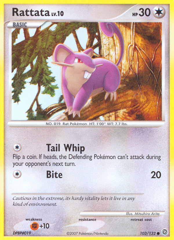 Rattata (103/132) [Diamond & Pearl: Secret Wonders] | Deep Dive Games St. Marys