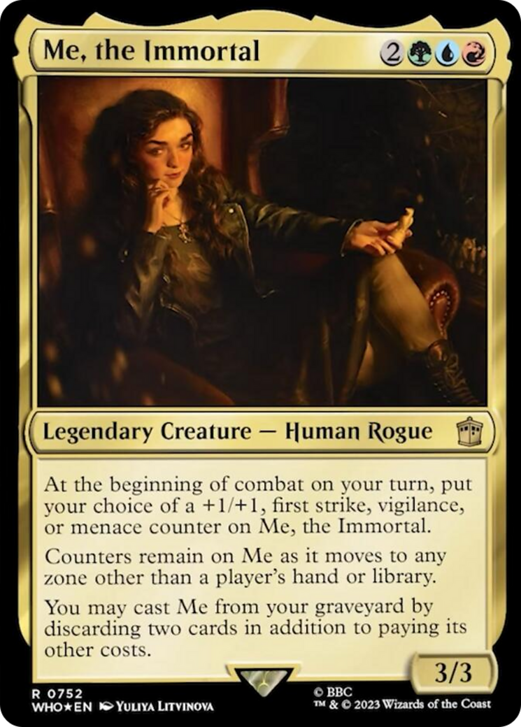 Me, the Immortal (Surge Foil) [Doctor Who] | Deep Dive Games St. Marys