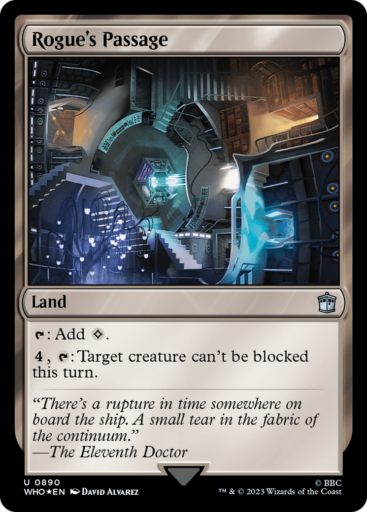Rogue's Passage (Surge Foil) [Doctor Who] | Deep Dive Games St. Marys
