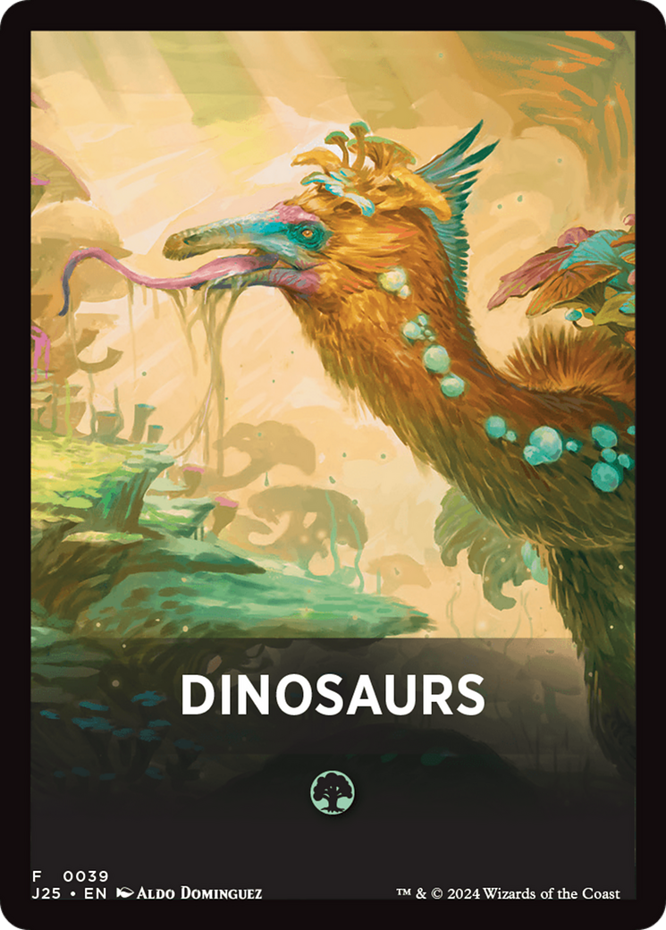 Dinosaurs Theme Card [Foundations Jumpstart Front Cards] | Deep Dive Games St. Marys