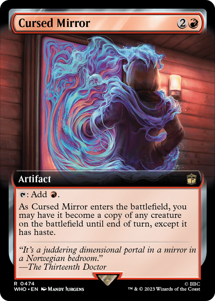 Cursed Mirror (Extended Art) [Doctor Who] | Deep Dive Games St. Marys