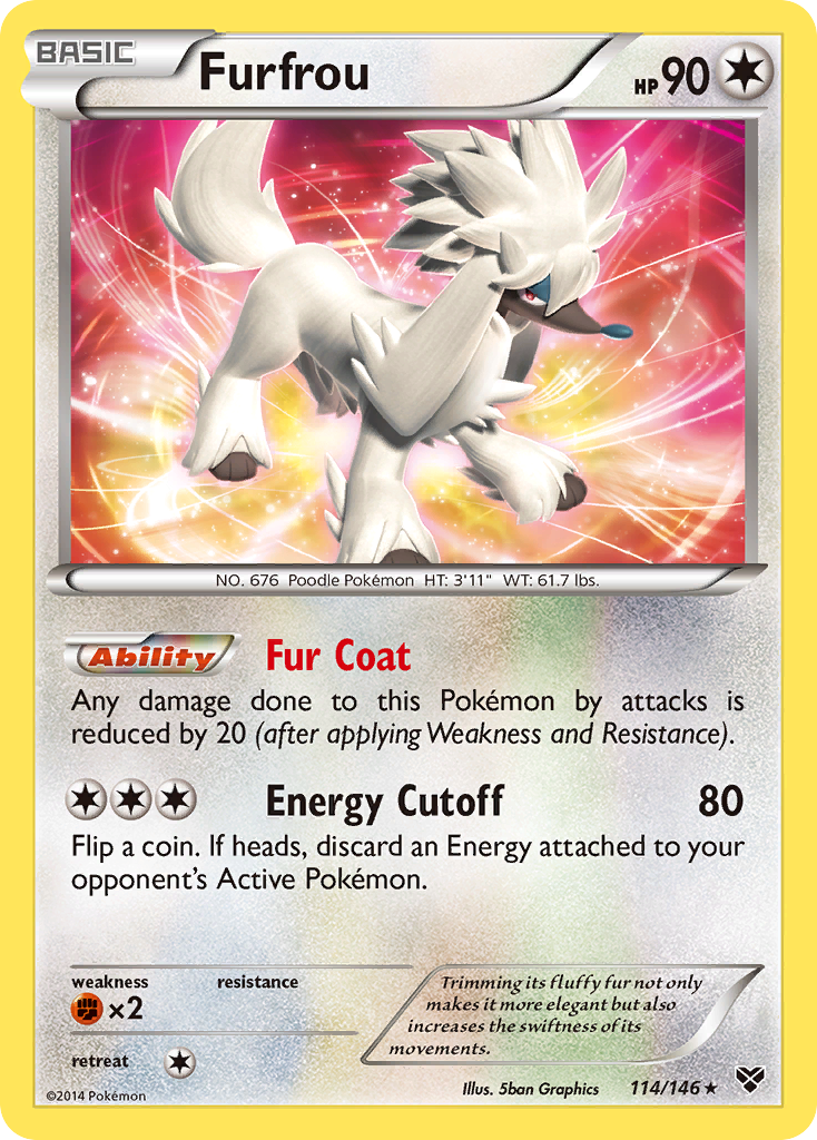 Furfrou (114/146) [XY: Base Set] | Deep Dive Games St. Marys