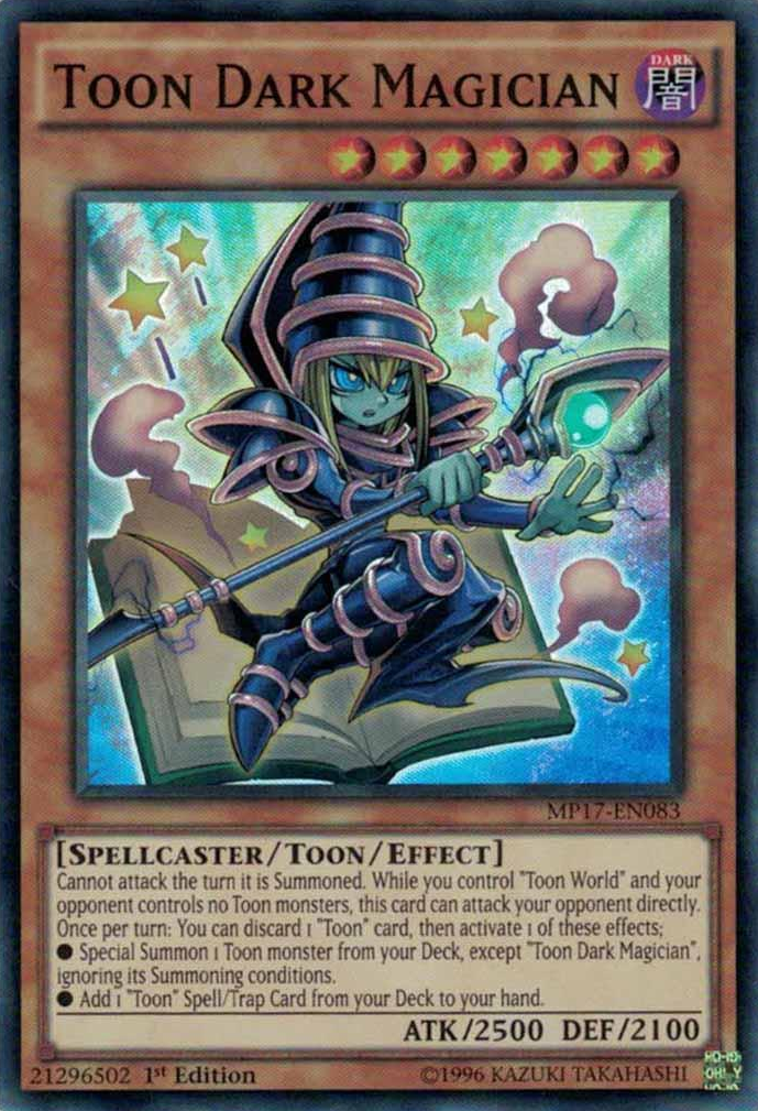 Toon Dark Magician [MP17-EN083] Super Rare | Deep Dive Games St. Marys