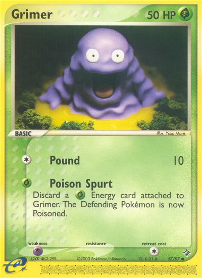 Grimer (57/97) [EX: Dragon] | Deep Dive Games St. Marys