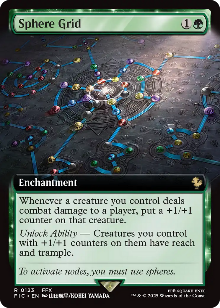 Sphere Grid (Extended Art) [FINAL FANTASY Commander] | Deep Dive Games St. Marys