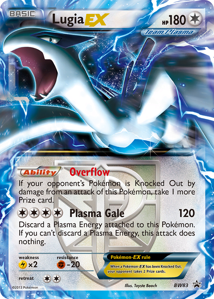 Lugia EX (BW83) [Black & White: Black Star Promos] | Deep Dive Games St. Marys