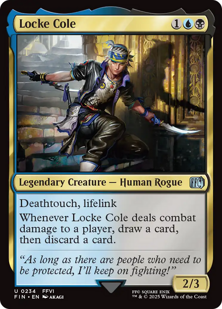 Locke Cole [FINAL FANTASY] | Deep Dive Games St. Marys