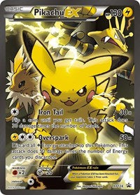 Pikachu EX (XY124) (Jumbo Card) [XY: Black Star Promos] | Deep Dive Games St. Marys