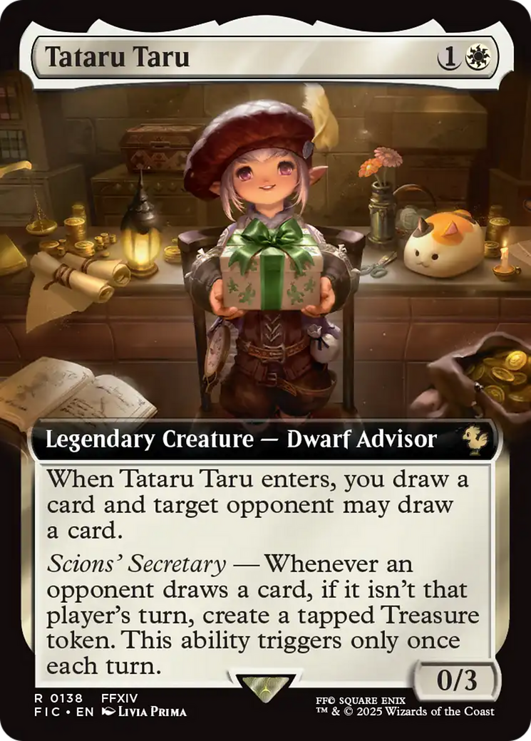 Tataru Taru (Extended Art) [FINAL FANTASY Commander] | Deep Dive Games St. Marys