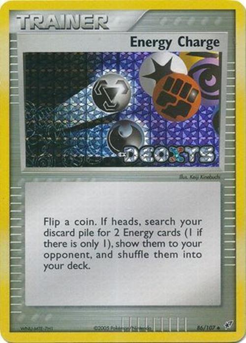 Energy Charge (86/107) (Stamped) [EX: Deoxys] | Deep Dive Games St. Marys