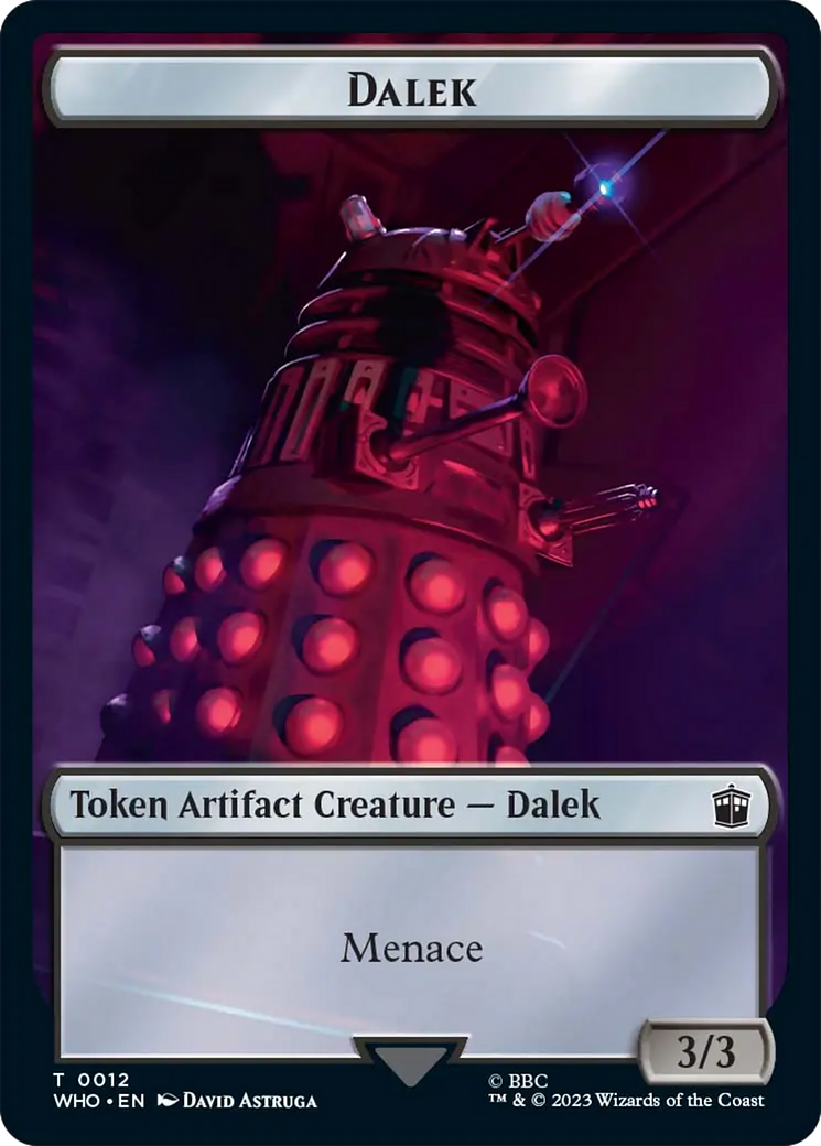 Dalek Token [Doctor Who Tokens] | Deep Dive Games St. Marys