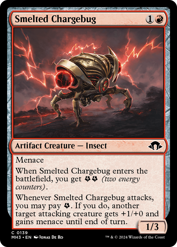 Smelted Chargebug [Modern Horizons 3] | Deep Dive Games St. Marys