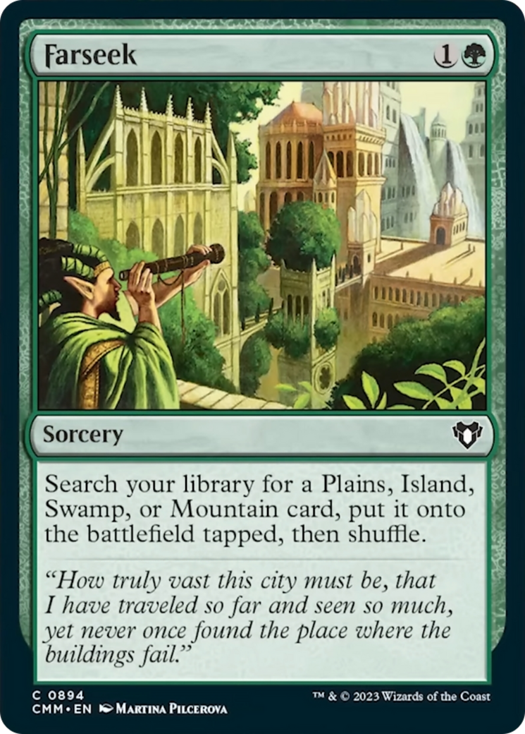 Farseek [Commander Masters] | Deep Dive Games St. Marys