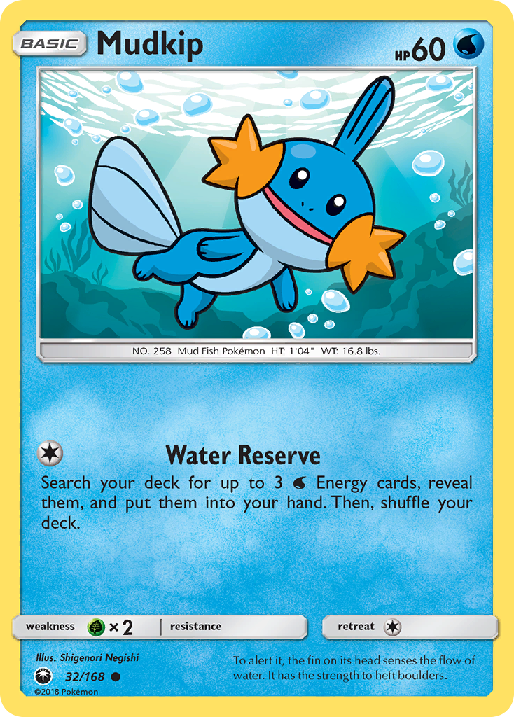 Mudkip (32/168) [Sun & Moon: Celestial Storm] | Deep Dive Games St. Marys